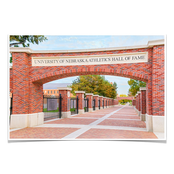 Nebraska - Nebraska Athletic Hall of Fame - College Wall Art #Poster