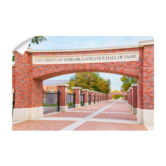Nebraska - Nebraska Athletic Hall of Fame - College Wall Art #Wall Decal