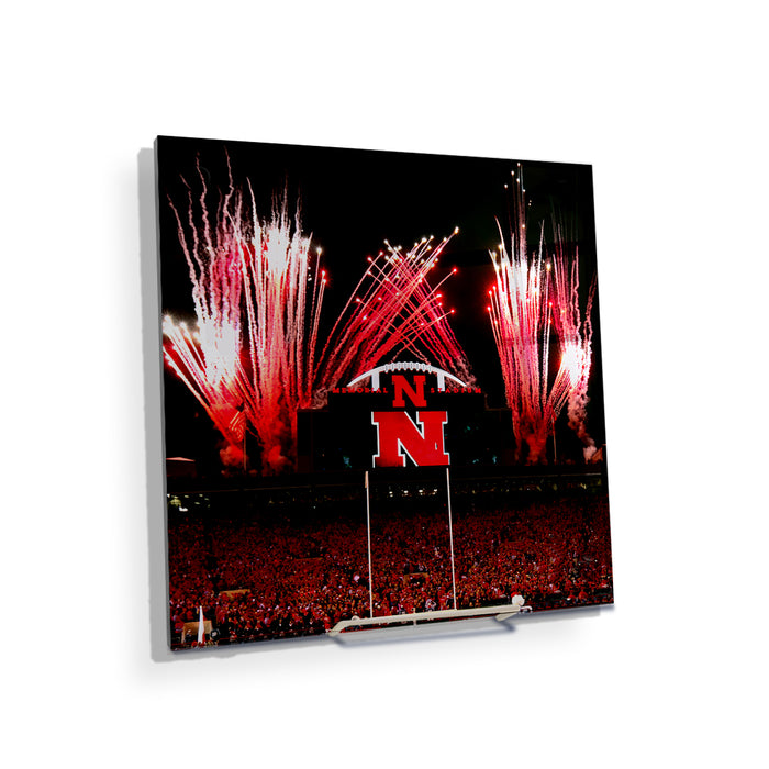 Nebraska - Nebraska Entrance - College Wall Art #Acrylic Mini