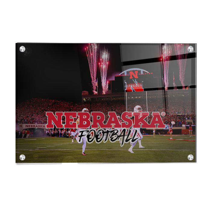 Nebraska Cornhuskers - Nebraska Football - College Wall Art #Acrylic