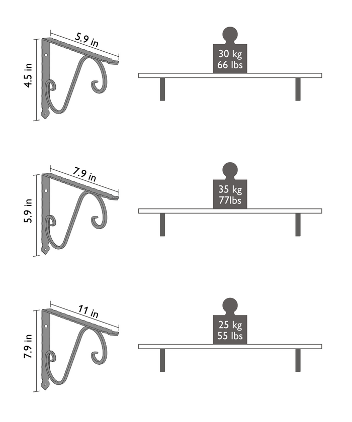ORNAMENT Shelf Bracket