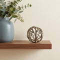 Petite Gold Metal Tree Branch Sculpture
