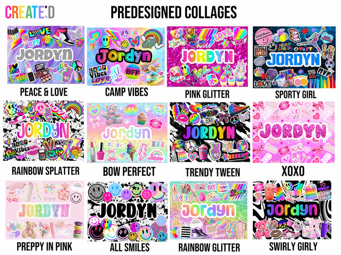 Pony Bead Kits - Pre-Designed Collages