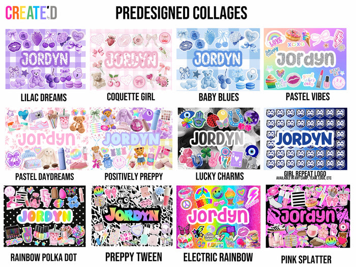 Pony Bead Kits - Pre-Designed Collages