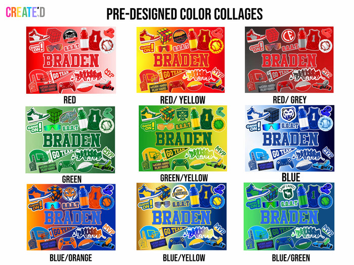 Pony Bead Kits - Pre-Designed Collages