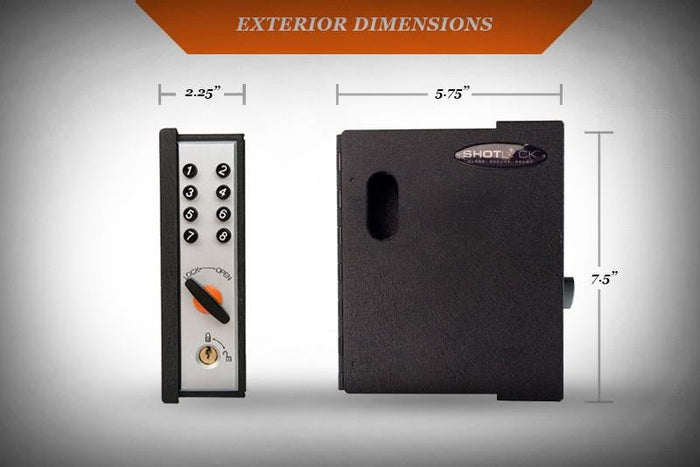 Handgun And Pistol Safes - ShotLock Shotgun 200M (Mechanical)
