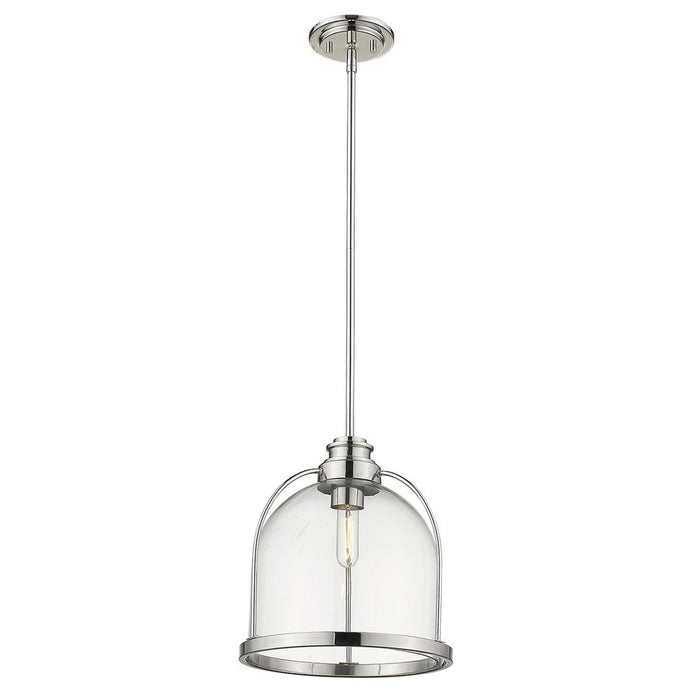 Stanton 1-Light Polished Nickel Pendant