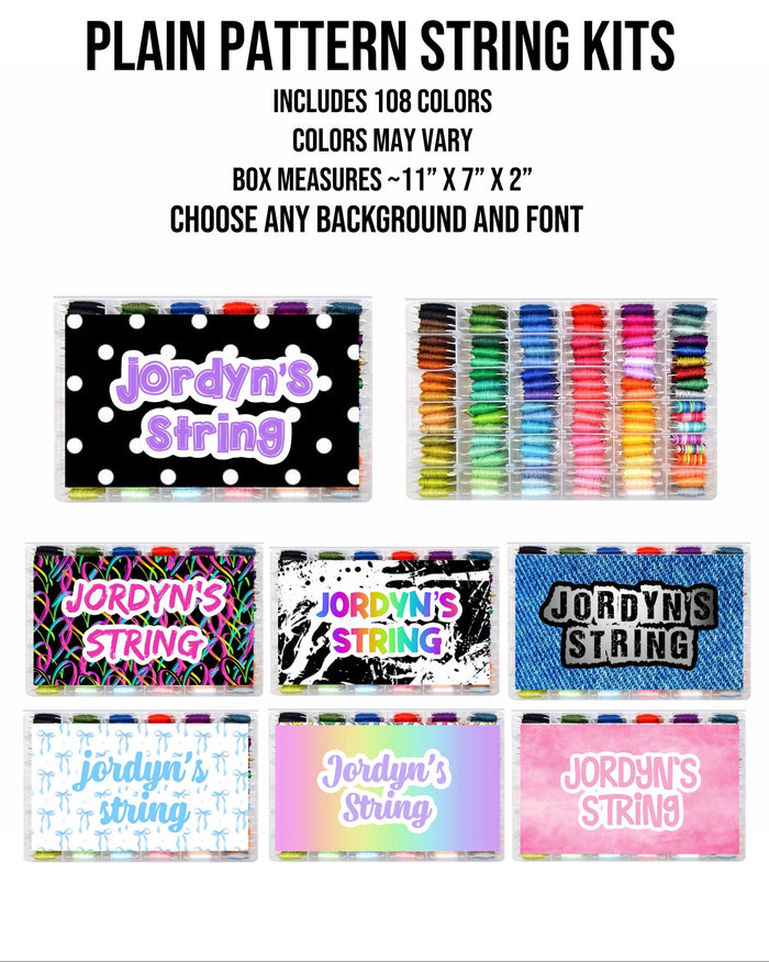 String Kits - Patterns by Create'd