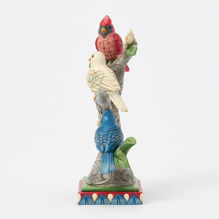 United We Perch - Patriotic Birds in Tree - Country N More Gifts
