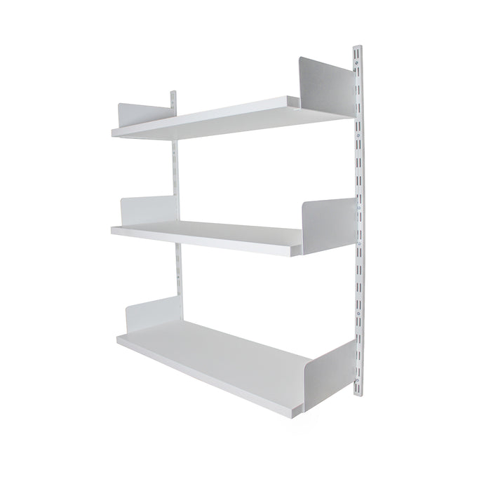 White / 3 Shelves / 11.8 in
