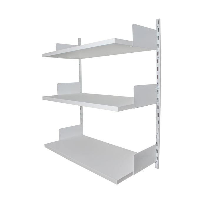 White / 3 Shelves / 15.7 in
