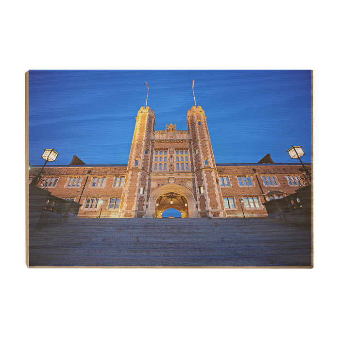 Washington University Bears - Brookings - College Wall Art #Wood
