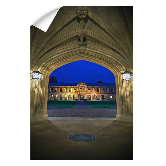 Washington University Bears - Campus Night - College Wall Art #Wall Decal
