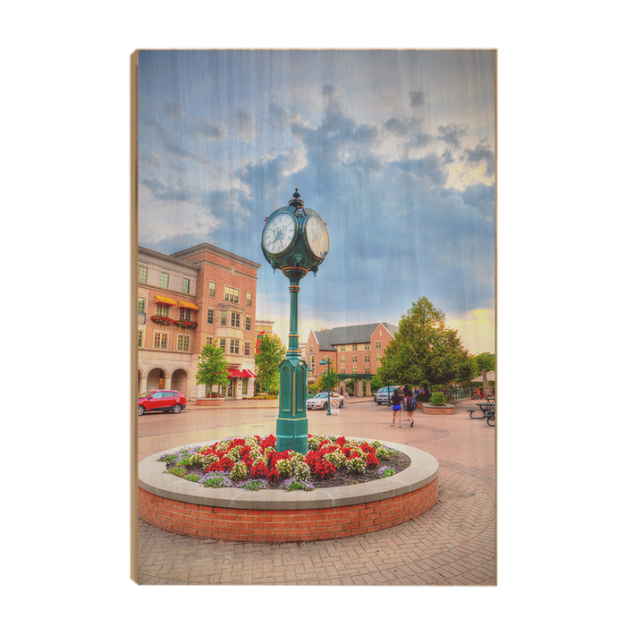Washington University Bears - Clock Tower - College Wall Art #Wood