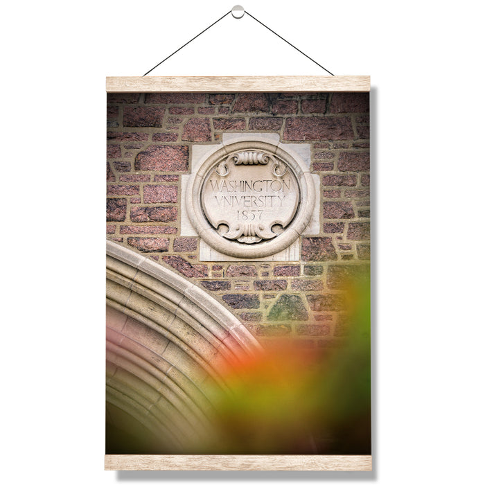 Washington University Bears - Washington University 1857 - College Wall Art #Hanging Canvas