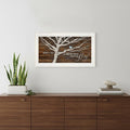 What if You Fly 1 White Framed Print Wall Art