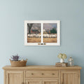 Wool Gathering 2 White Framed Print Wall Art
